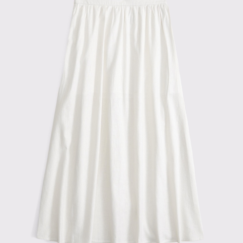 Abercrombie & Fitch High Rise Ankle Length Maxi Skirt